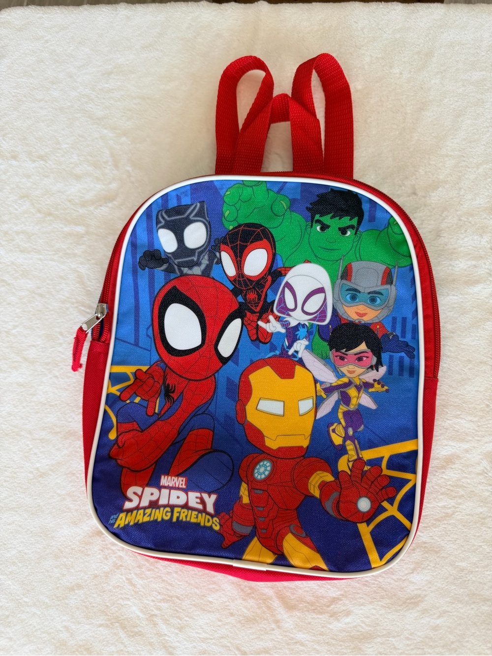 Marvel Spidey and His Amazing Friends Toddler Preschool Mini Backpack Bag